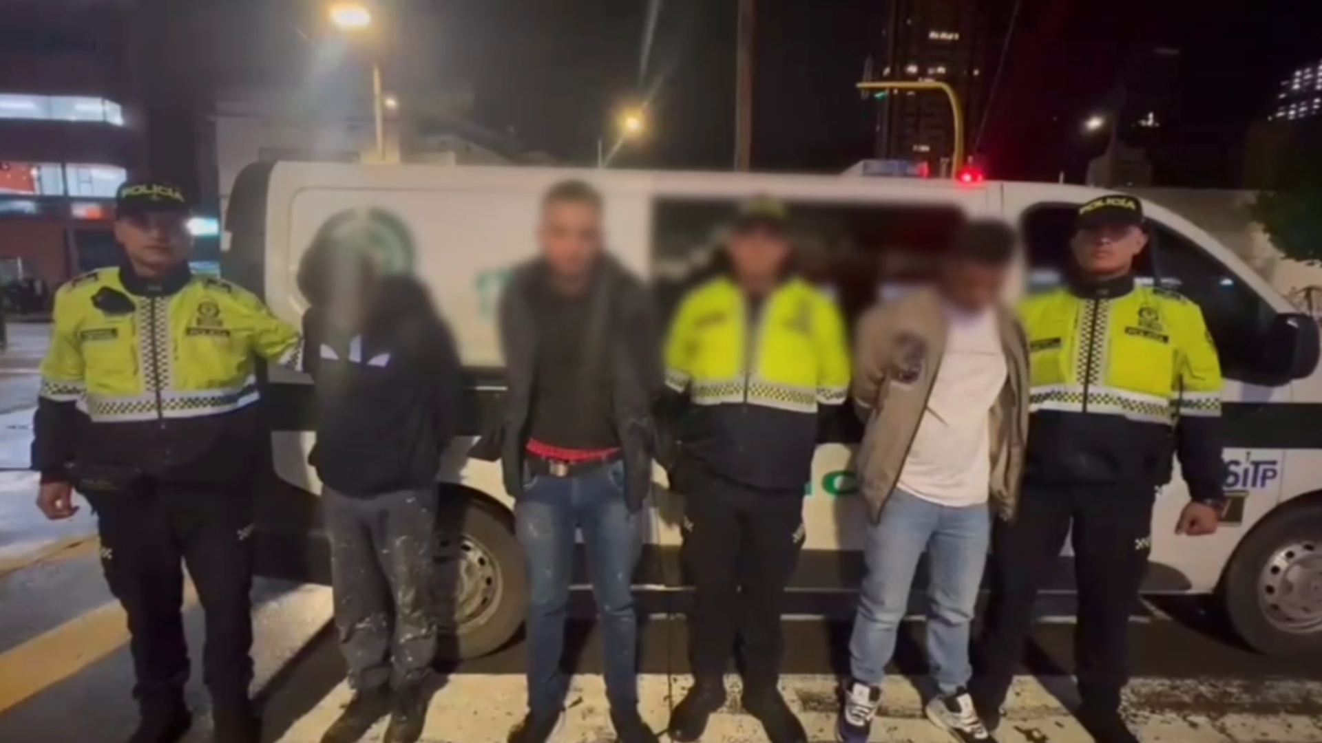 Cayeron tres delincuentes dedicados al hurto de celulares en Transmilenio
