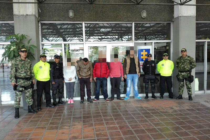 Desarticulan por completo a banda responsable de asesinar a ciudadano norteamericano en Bogotá