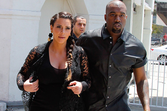 Kim Kardashian y Kanye West rechazaron 4 millones de dólares por las fotos de su hija