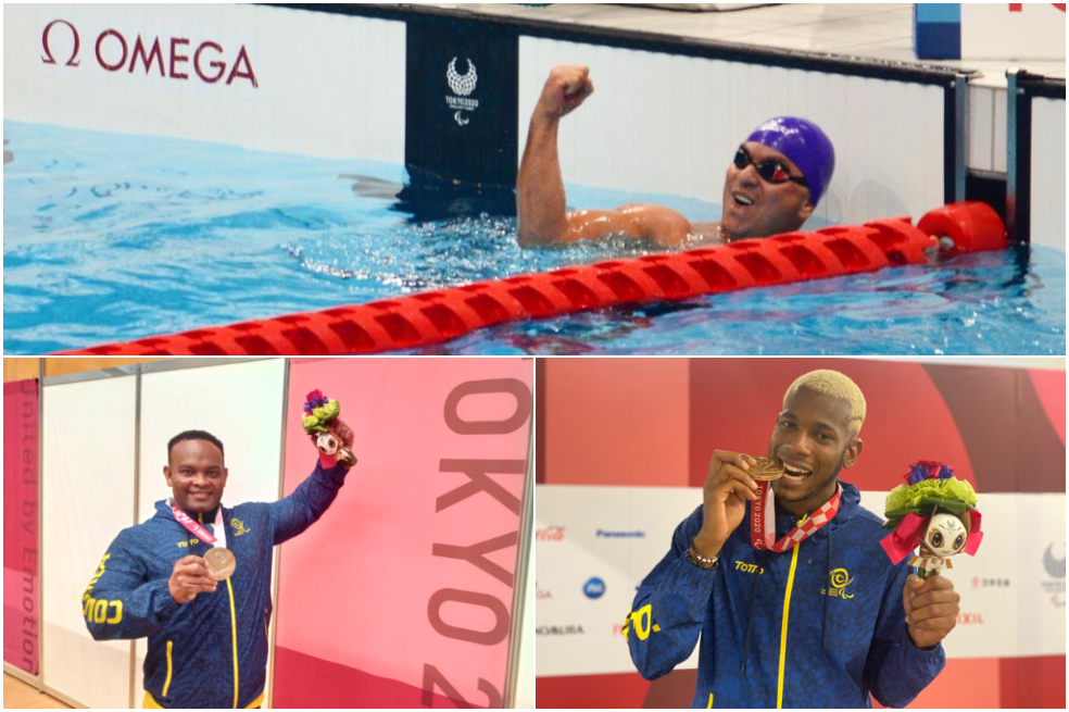 Siguen los triunfos: tres nuevas medallas para Colombia en los Juegos Paralímpicos