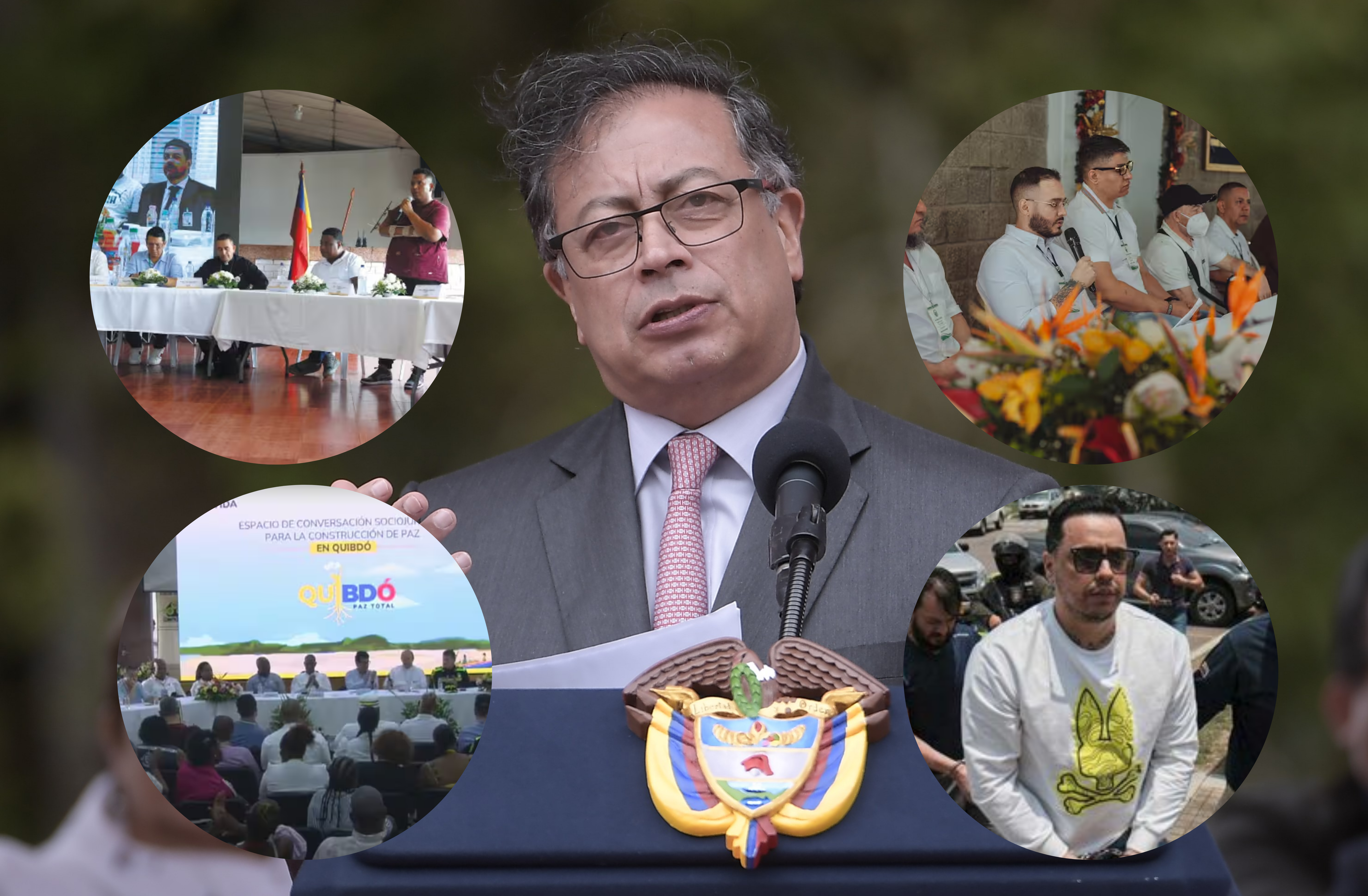 El presidente Gustavo Petro anunció la posibilidad de abrir un espacio de diálogo con las bandas criminales en Barranquilla. Actualmente tiene tres espacios abiertos con las bandas en Medellín, Quibdó y Buenaventura.