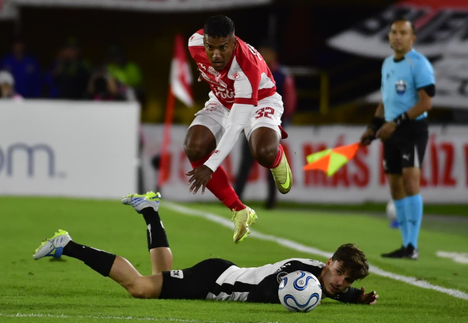 En imágenes: así se vivió el agónico empate de Santa fe en Copa Libertadores
