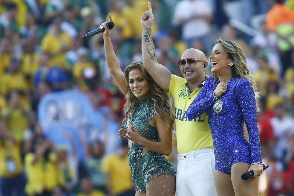 Así han sido algunas de las inauguraciones de los mundiales de fútbol.