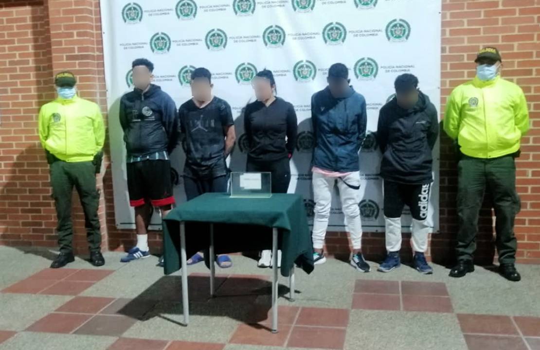 Desarticulan red dedicada al homicidio selectivo y tráfico de droga en Bogotá