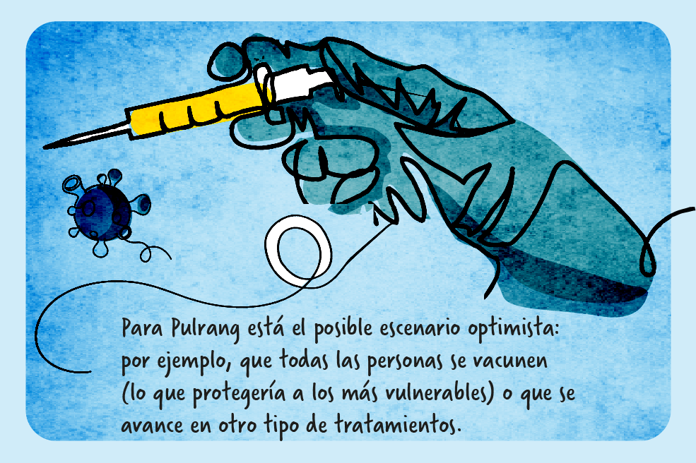 Avanzar en la vacunación es la esperanza para muchas personas.