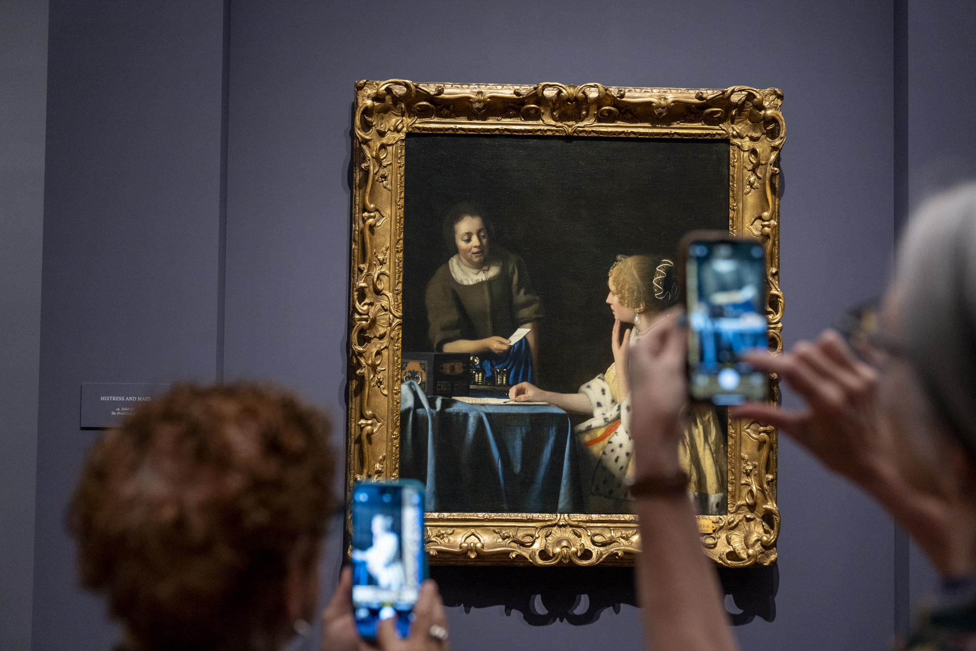 Estas son “Las cartas de amor” de Vermeer que se exponen en Nueva York