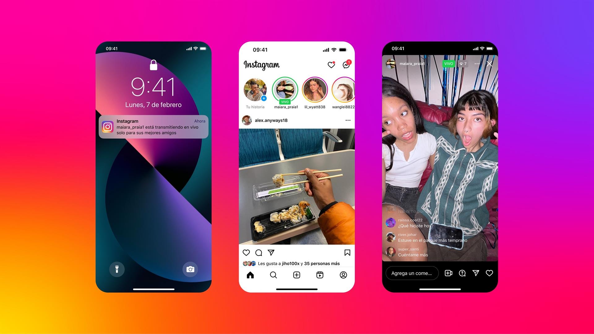 Instagram ahora permite hacer directos exclusivos para ‘mejores amigos’