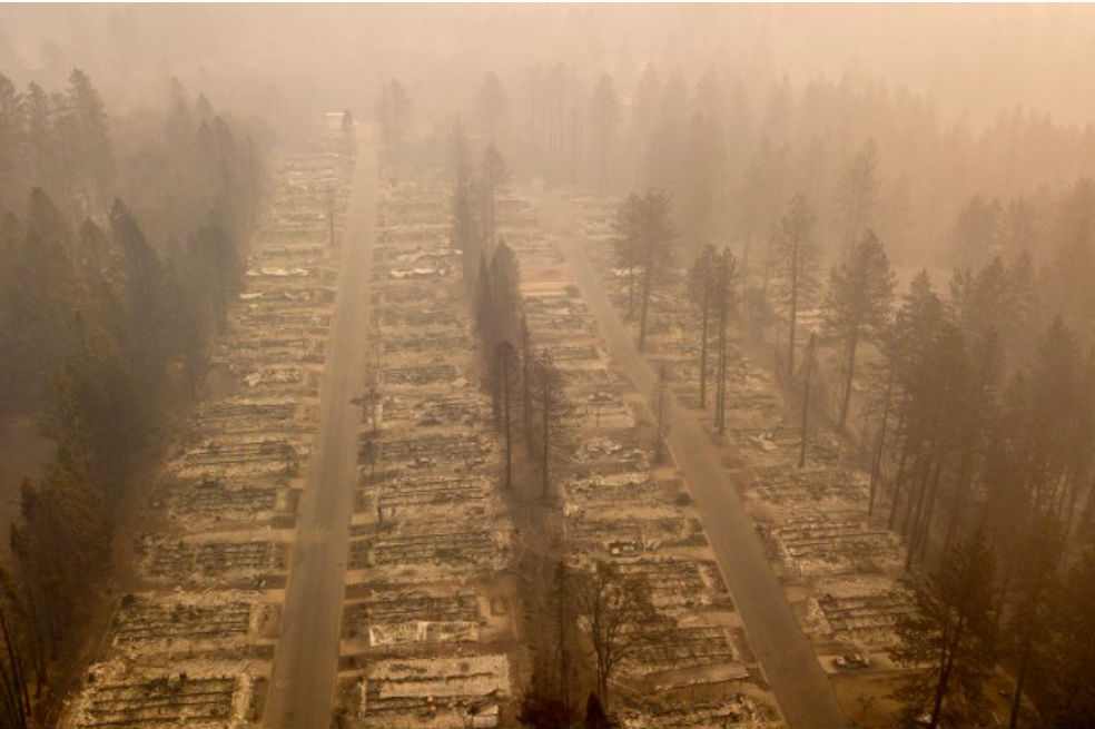 El número de desaparecidos por el incendio en California se dispara a 600