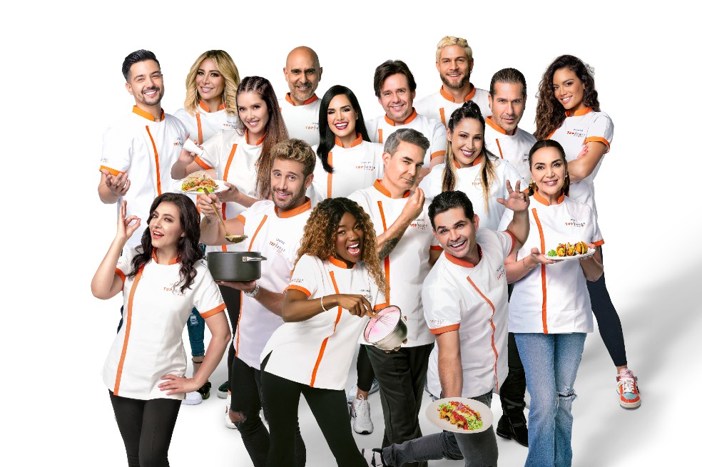 “Top Chef VIP”, el reality presentado por Carmen Villalobos llega a Telemundo