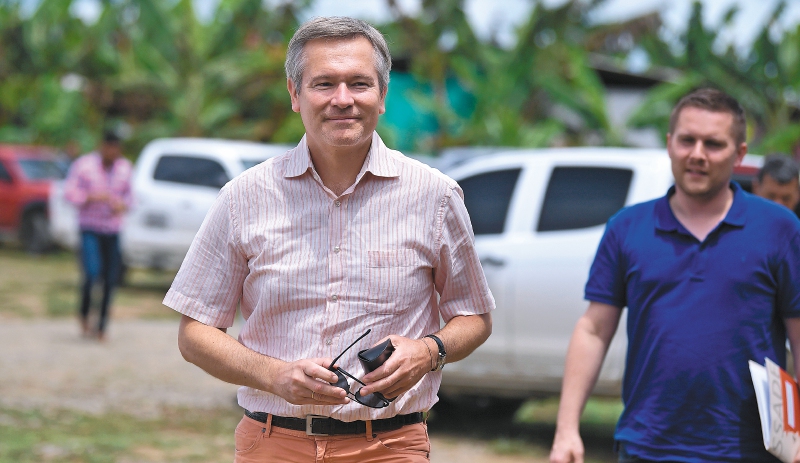 “Me llevo la lección de que la paz es posible”: embajador saliente de Francia en Colombia