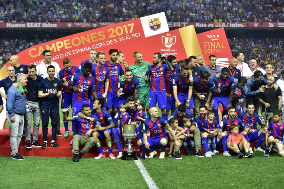 Barcelona salvó una temporada agridulce llevándose la Copa del Rey
