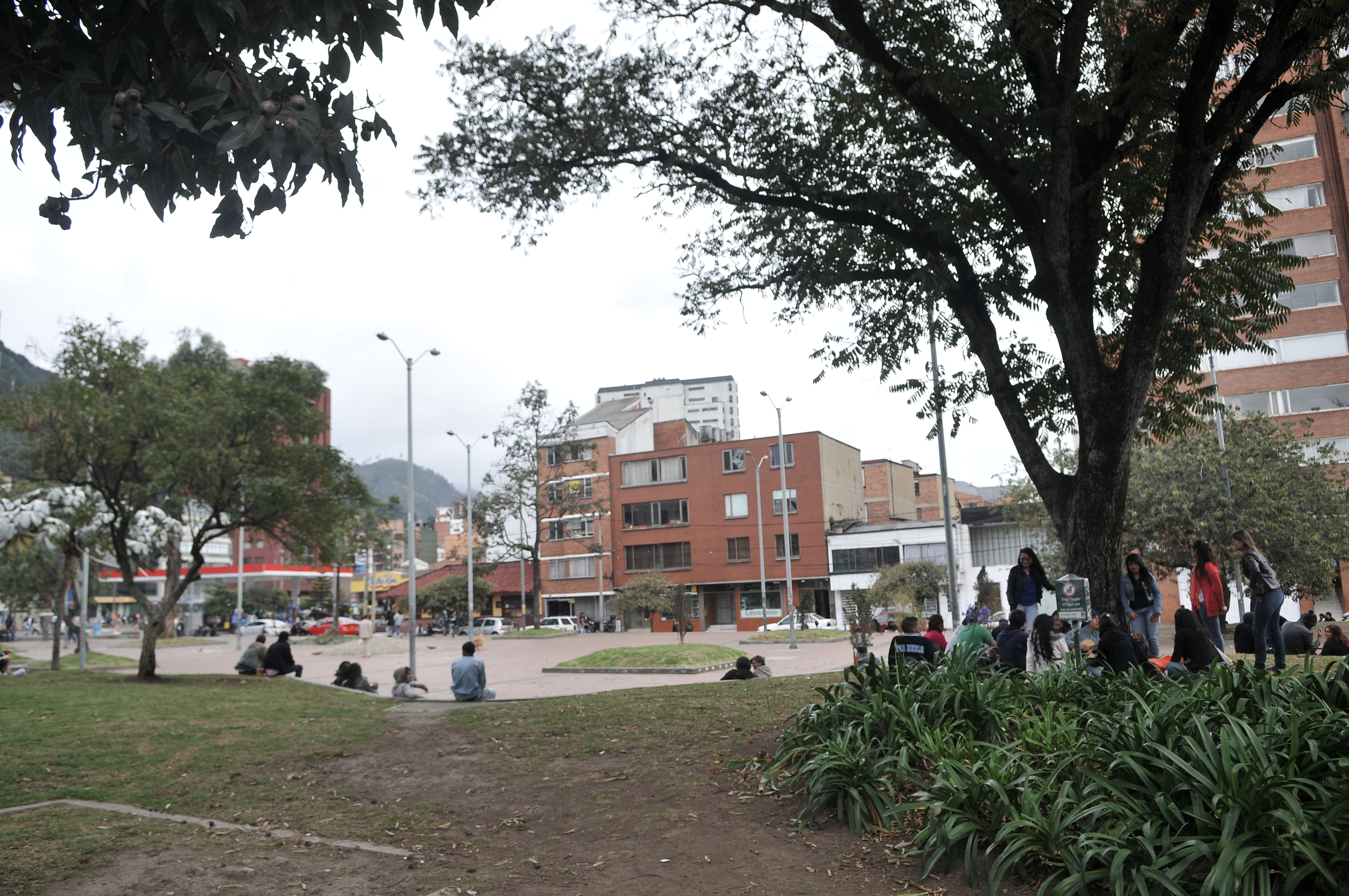 O parque de la 60 ubicado en la localidad de Chapinero
