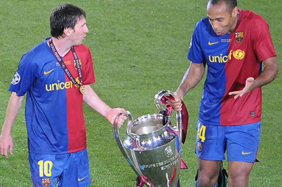 No es normal lo que hace Messi: Thierry Henry