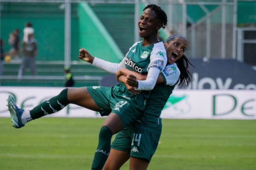 Deportivo Cali se ilusiona con el título tras ganar 2-1 en la ida de la final de la Liga BetPlay Femenina.