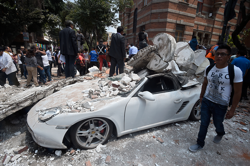 Imágenes: Ciudad de México tras el terremoto de 7,1 grados