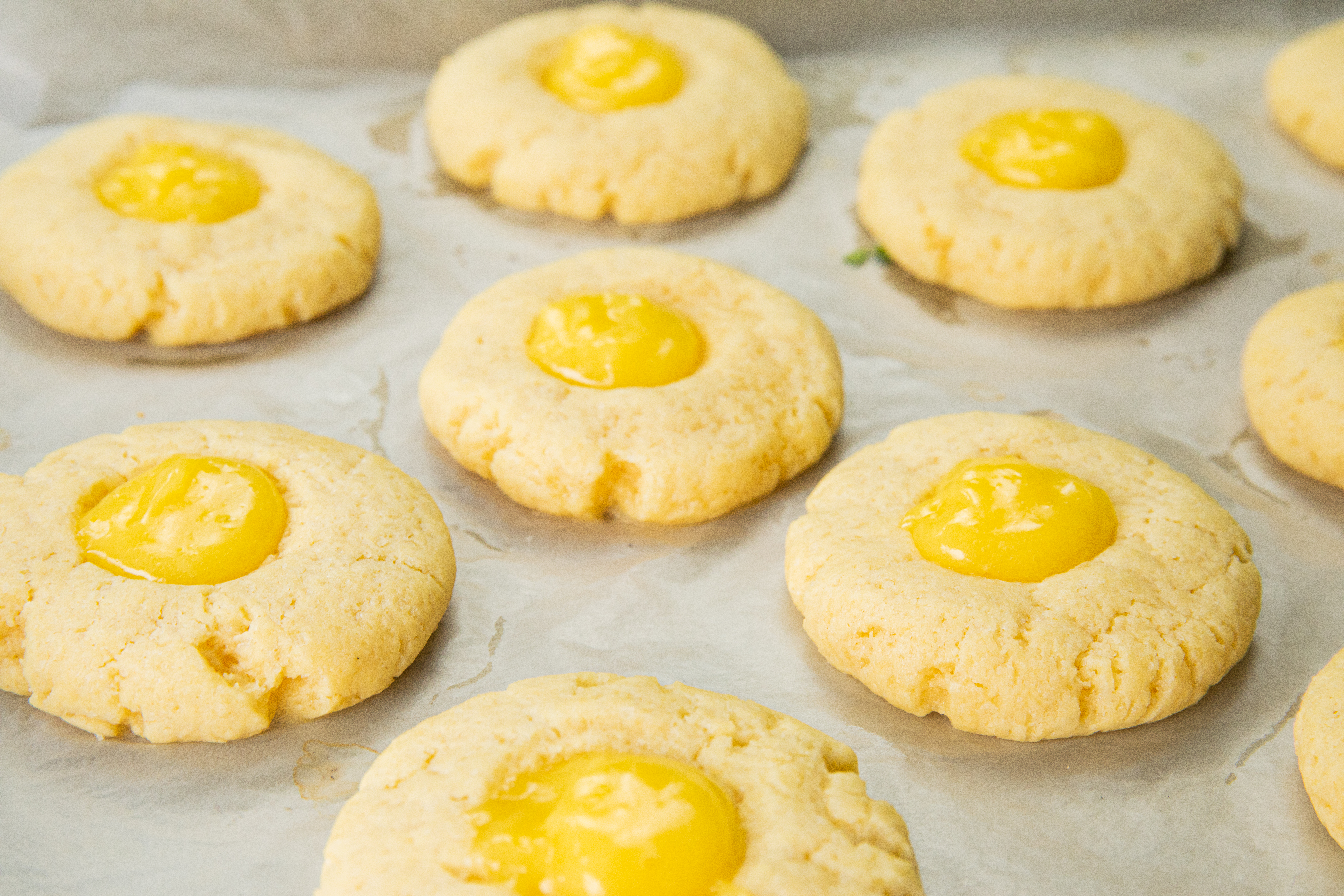 A cualquier hora del día: receta de galletas con mantequilla con curd de limón