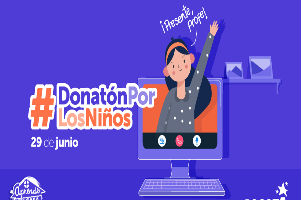 Lo que debe saber de la Donatón de computadores para niños en Bogotá