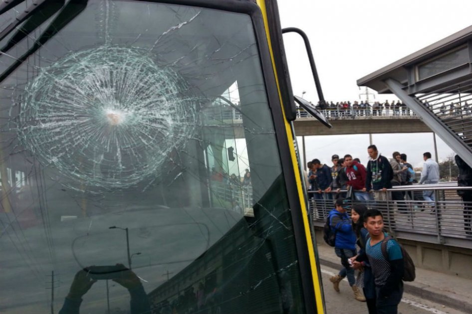 Son 60 los detenidos por vandalismo contra TransMilenio en Soacha