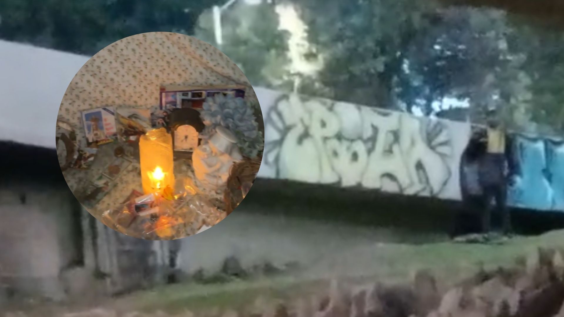 Capturan a delincuentes que cavaron hueco en puente de Bogotá para vender droga