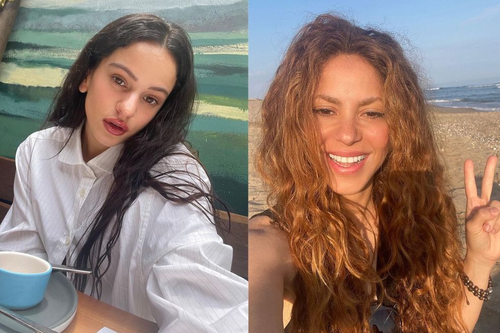 Shakira reaccionó al video de Rosalía nombrándola en su concierto de Bogotá