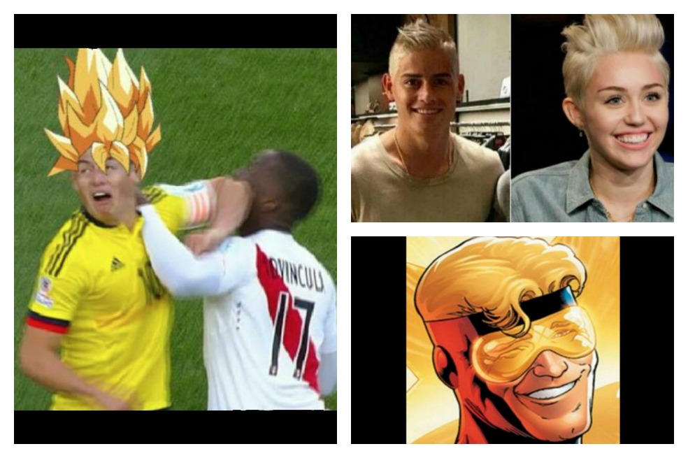Los mejores memes que dejó el cambio de “look” de James Rodríguez