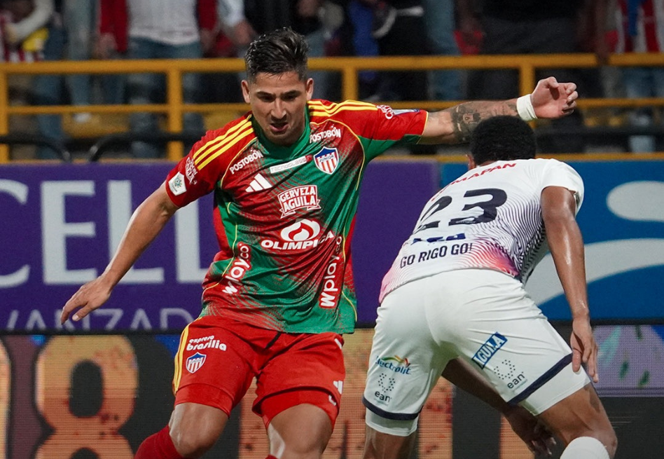 Junior sufrió en Bogotá, pero selló su clasificación a los cuadrangulares en liga