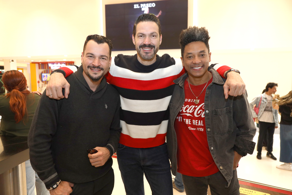 Gary Forero, Jason Lizarazo y Junior Cuesta