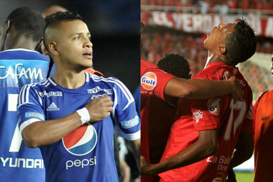 Millonarios y América se enfrentan este miércoles en El Campín