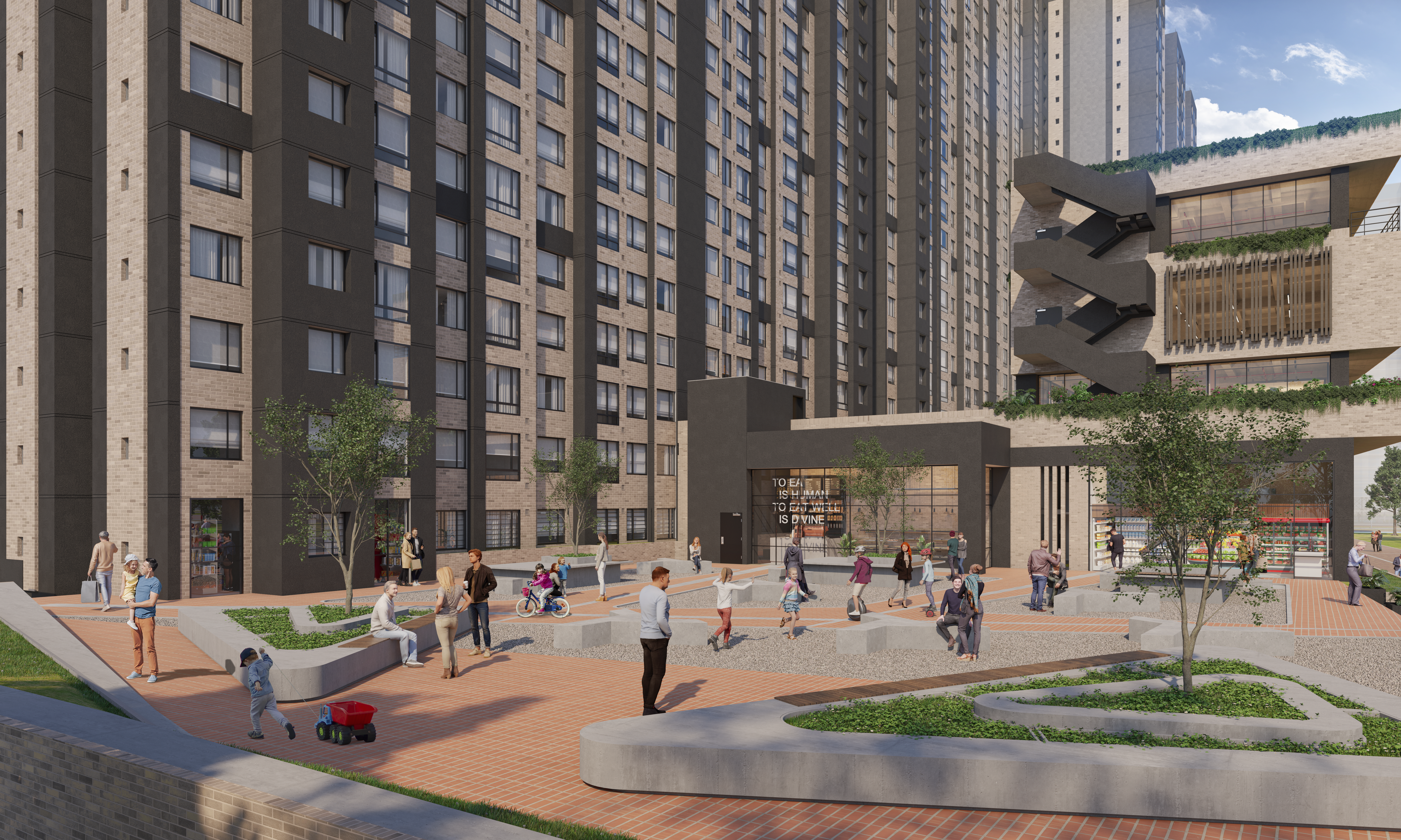 Revitalizar y construir una ciudad con vivienda digna