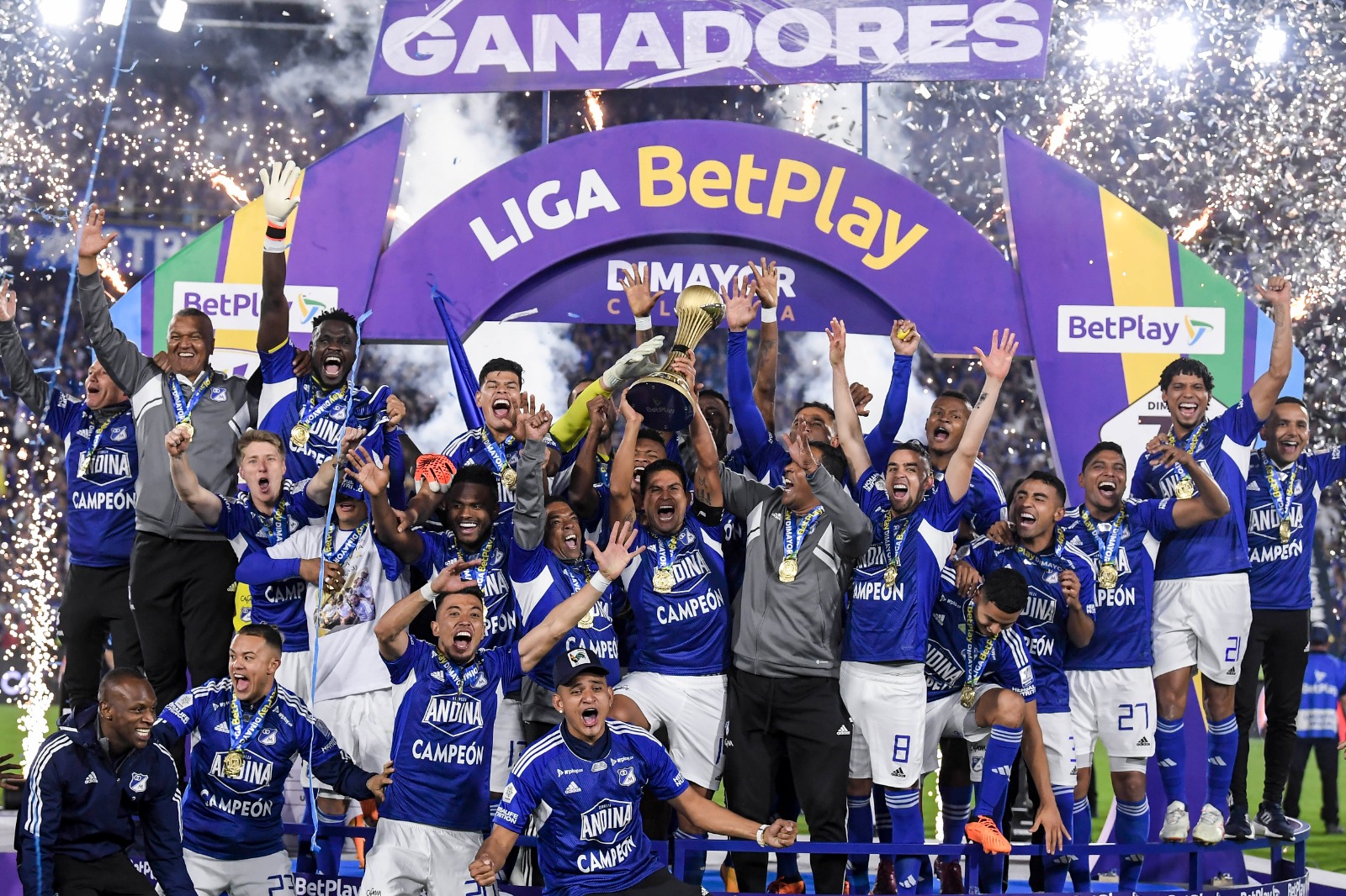 Así fue el partido en el que Millonarios le ganó a Nacional la Liga BetPlay.