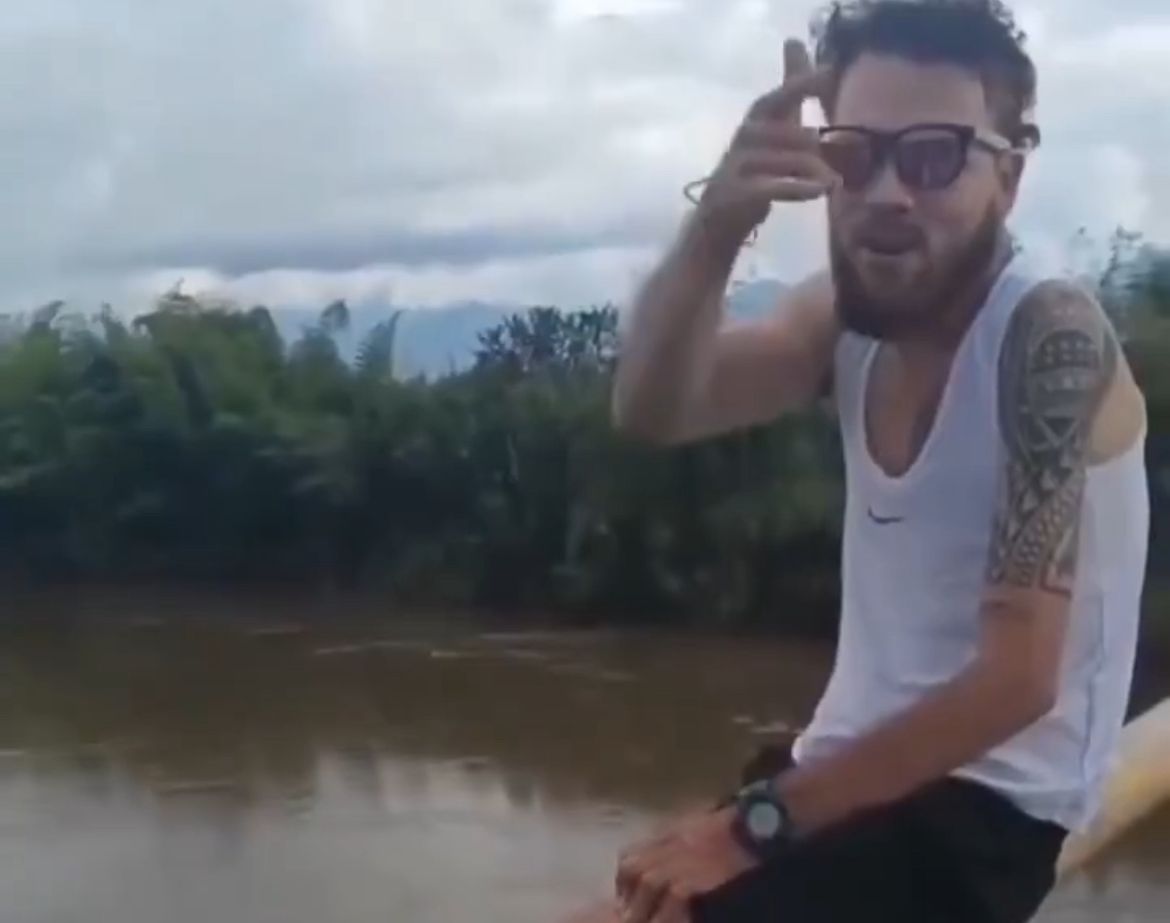 Hombre río Cauca