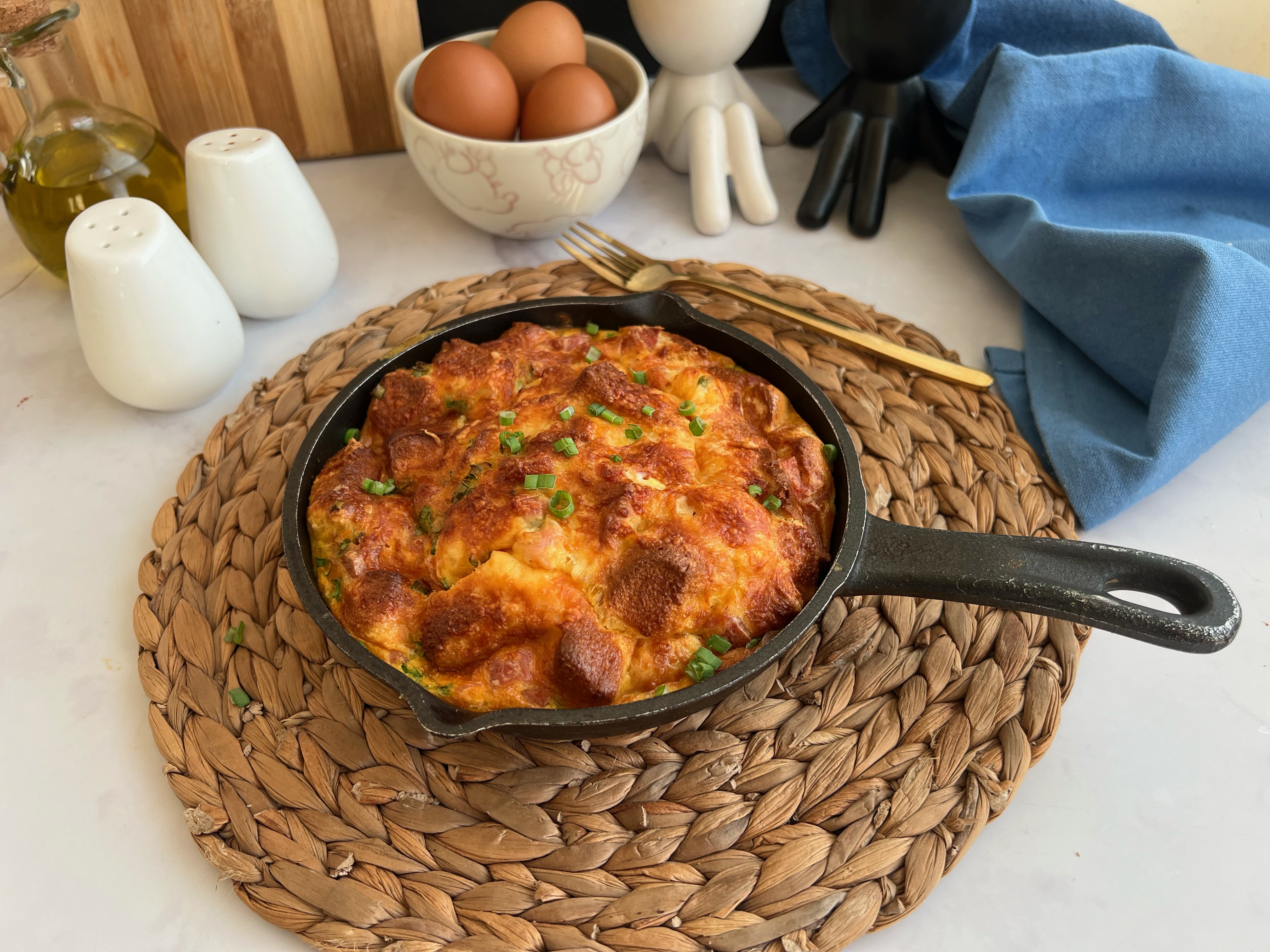 Receta para dos personas: tostadas francesas saladas