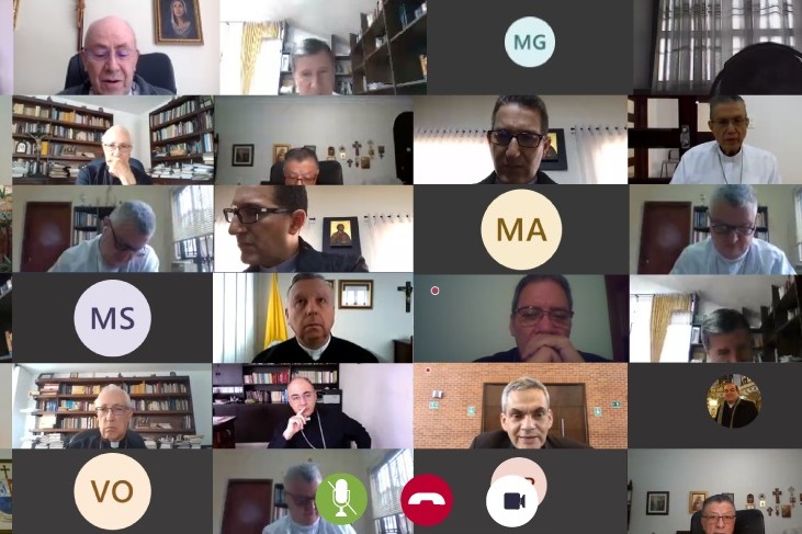 Episcopado de Colombia celebra por primera vez una asamblea plenaria desde la virtualidad