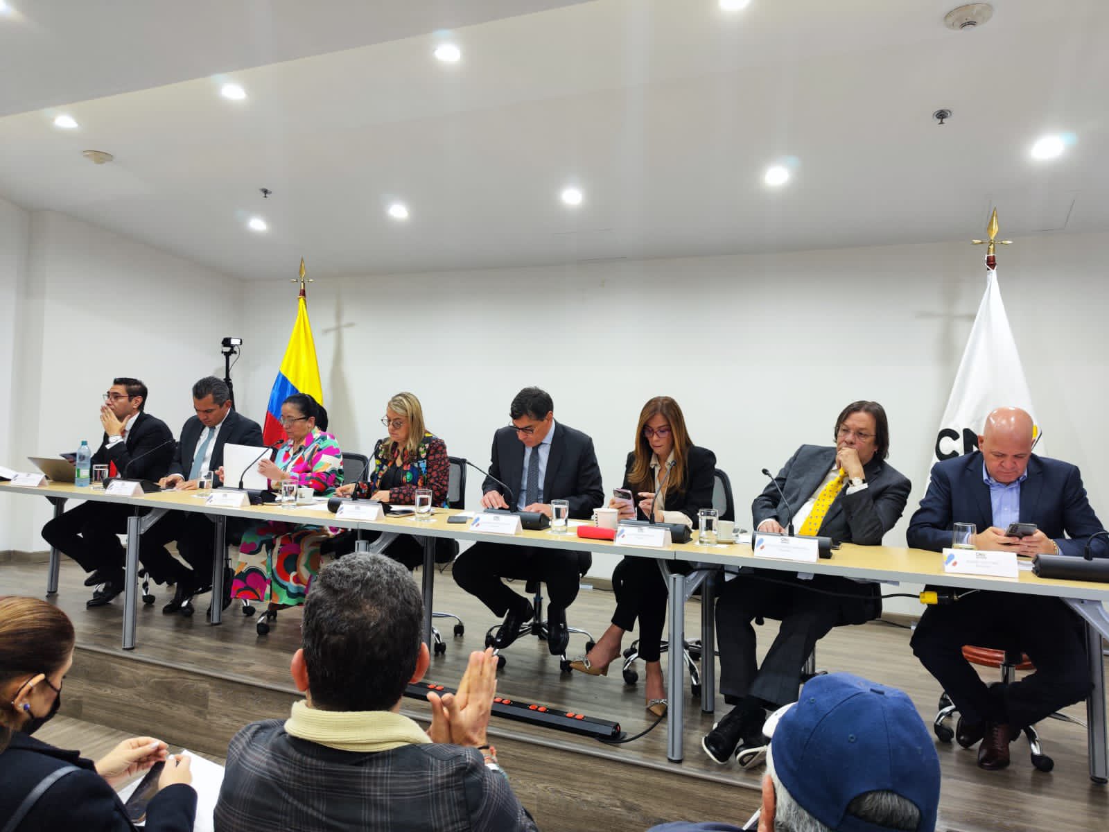Magistrados del Consejo Nacional Electoral.