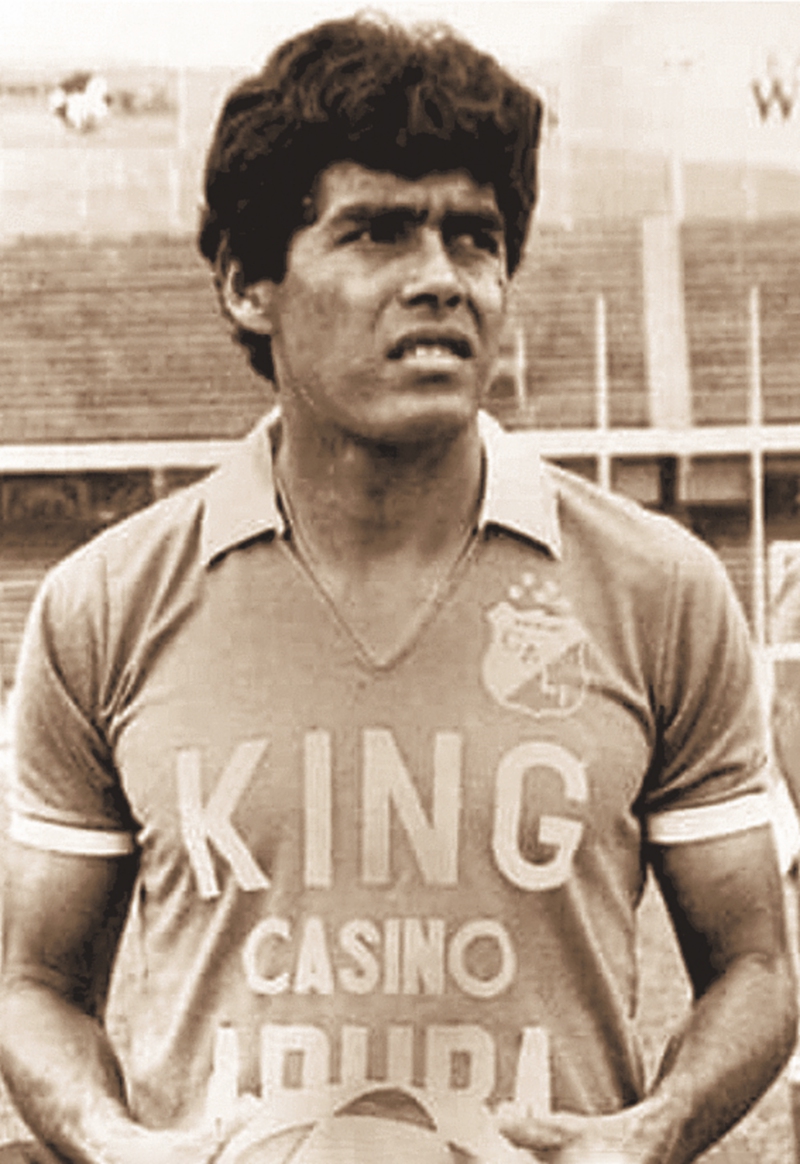 “El Ñato” Torres es el tercer máximo goleador en la historia del Cali (118).