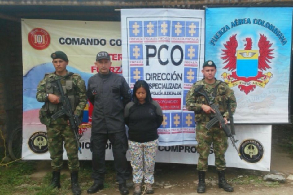 Capturada alias “Manuelita”, importante cabecilla del Eln