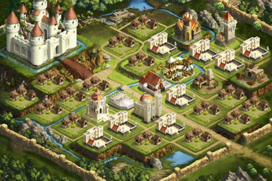 El juego en línea Kingdoms of Camelot.