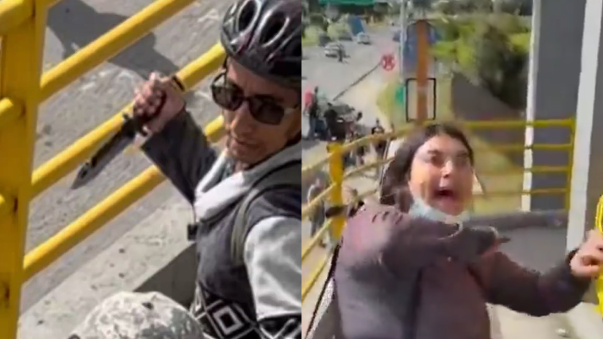 Imputan a pareja que agredió con arma blanca en Chía a simpatizantes de De la Espriella
