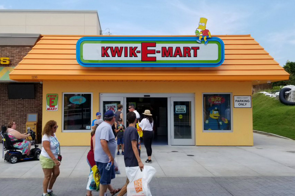 El Kwik-E-Mart de Los Simpson ya existe en la vida real
