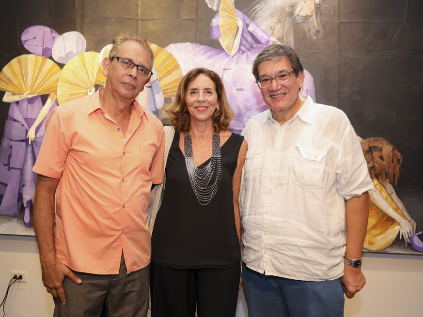 Gonzalo Zuñiga, Marta Zuñiga y Jaime Abello