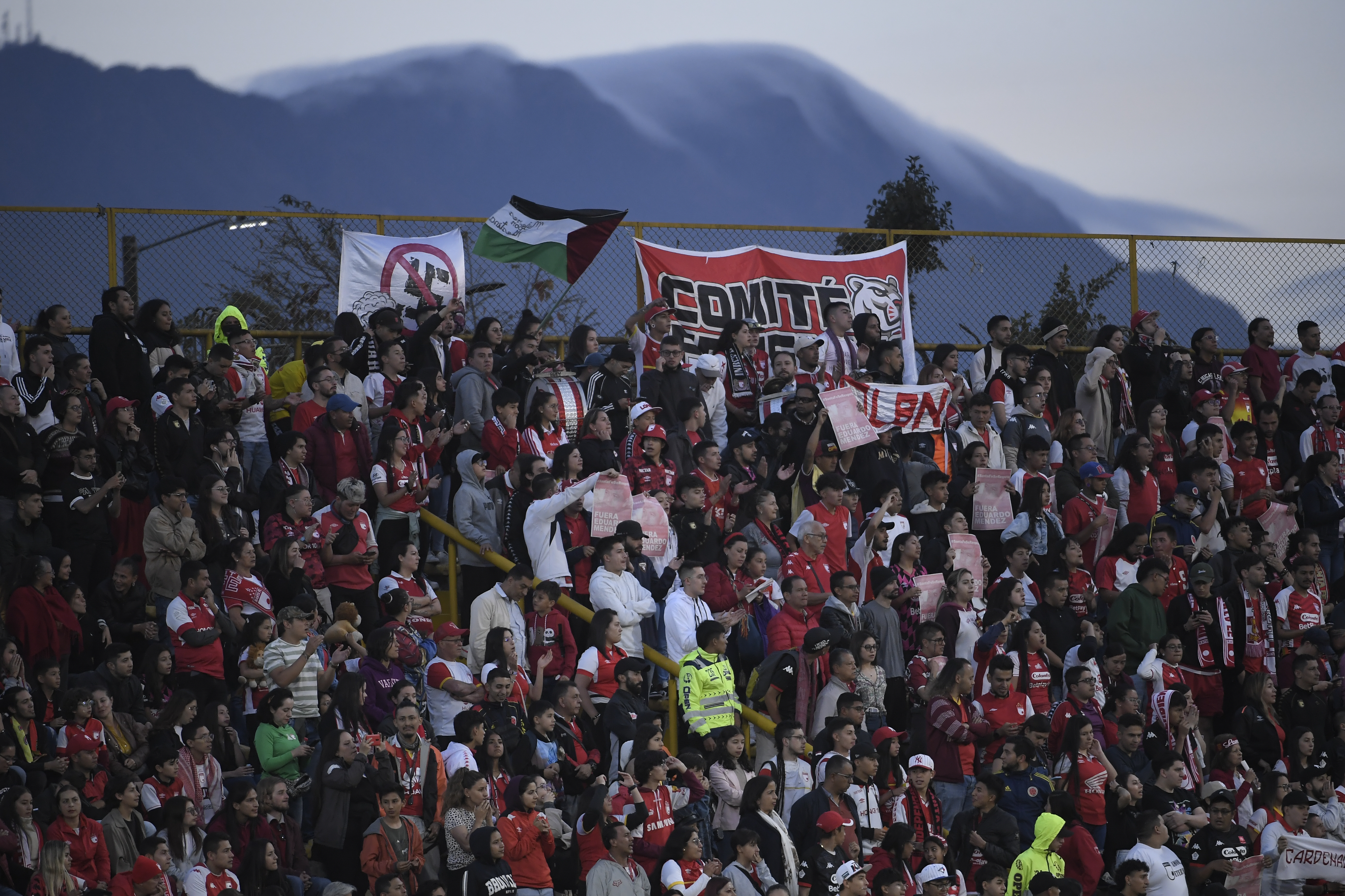 Partido entre la Universidad de Chile vs Santa Fe por el grupo B de la Copa Libertadores 2023.
