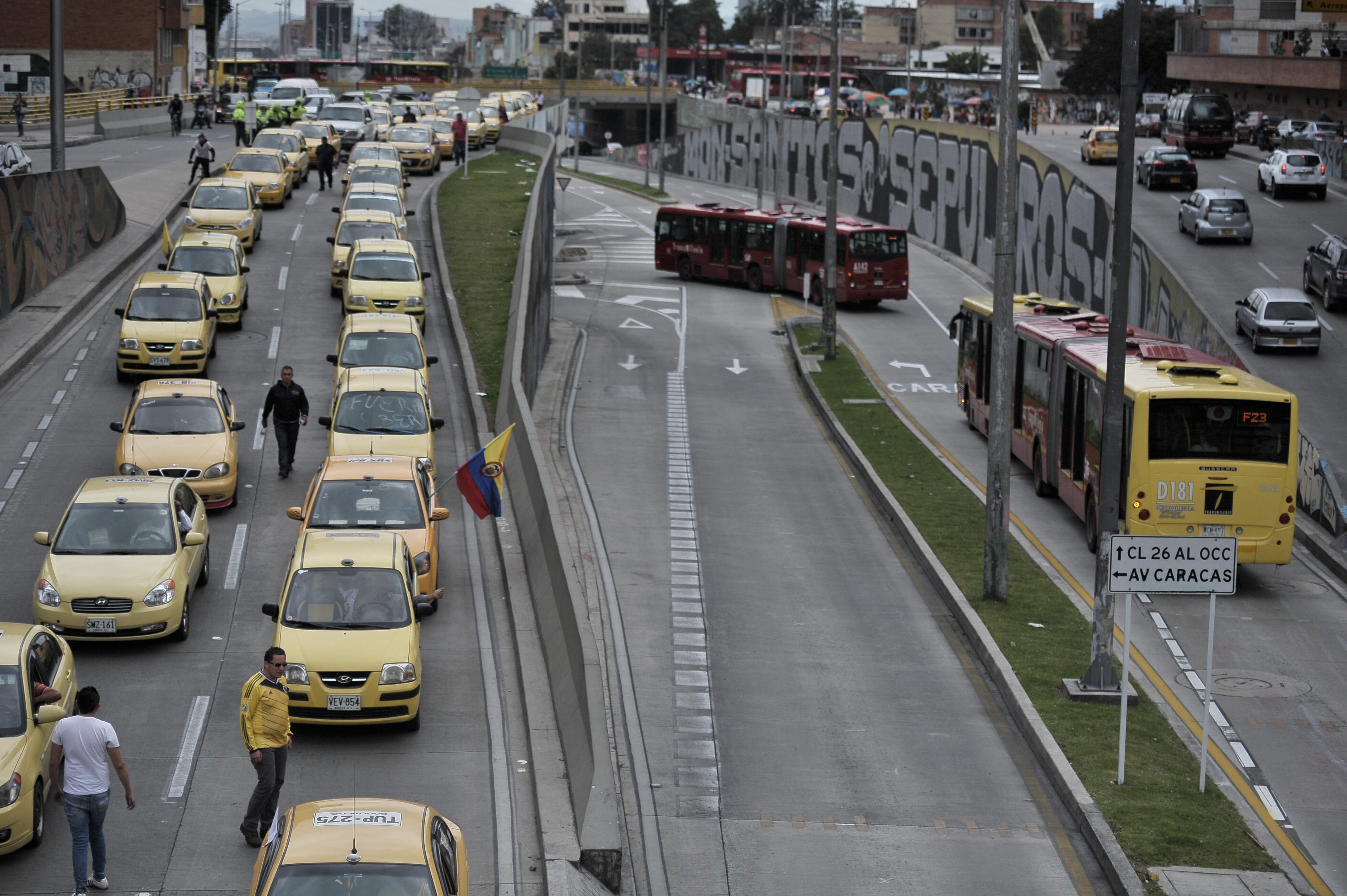 Paro nacional de taxistas: estas son sus razones para protestar