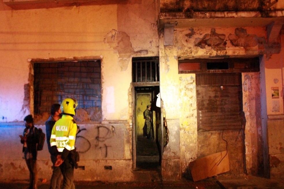 Desmantelan olla que surtía estupefacientes en el centro de Bogotá