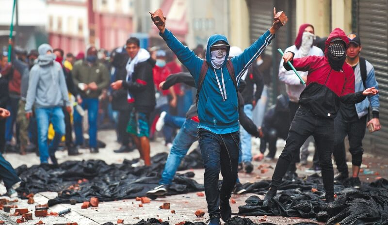 Grupos armados ilegales: ¿infiltrados en las marchas?
