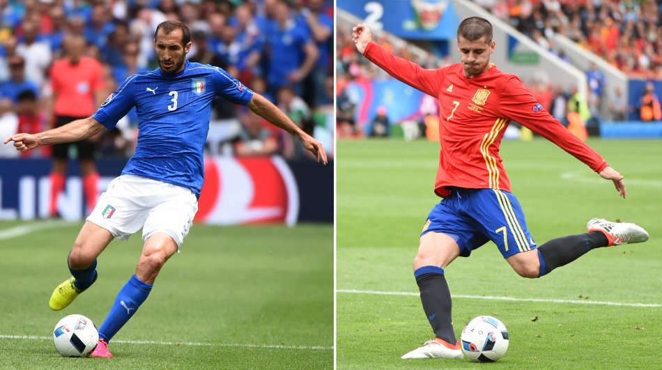 Italia vs. España: un grande se devuelve para su casa