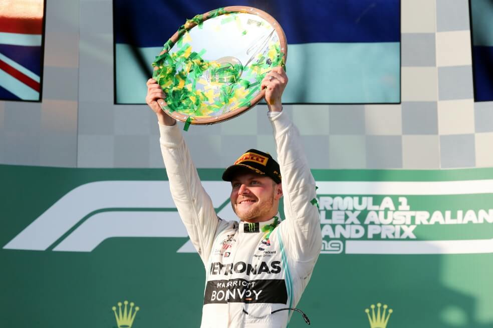 Valtteri Bottas ganó el Gran Premio de Australia, el primero de la F1 en 2019