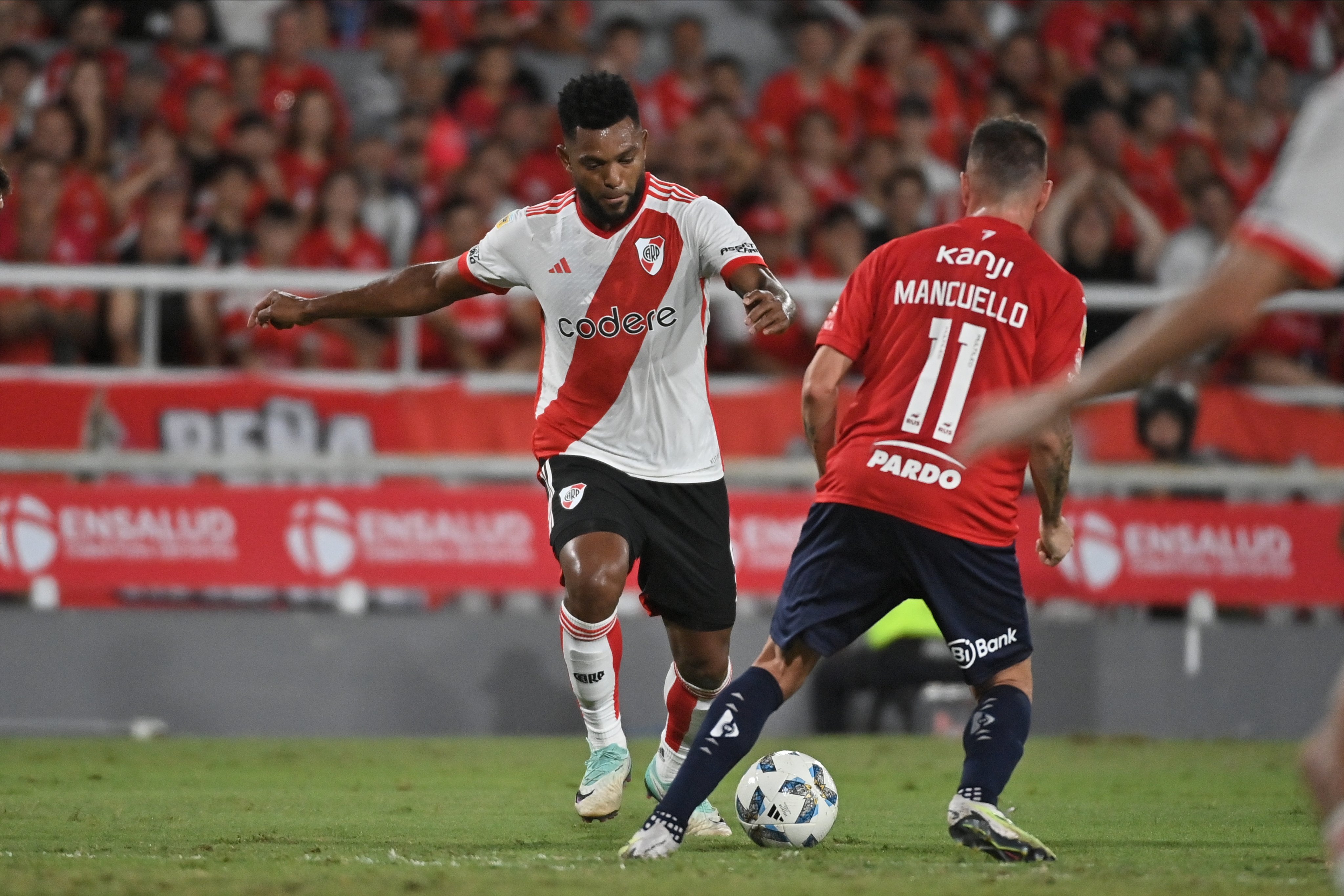 Miguel Ángel Borja, estrella de River Plate.