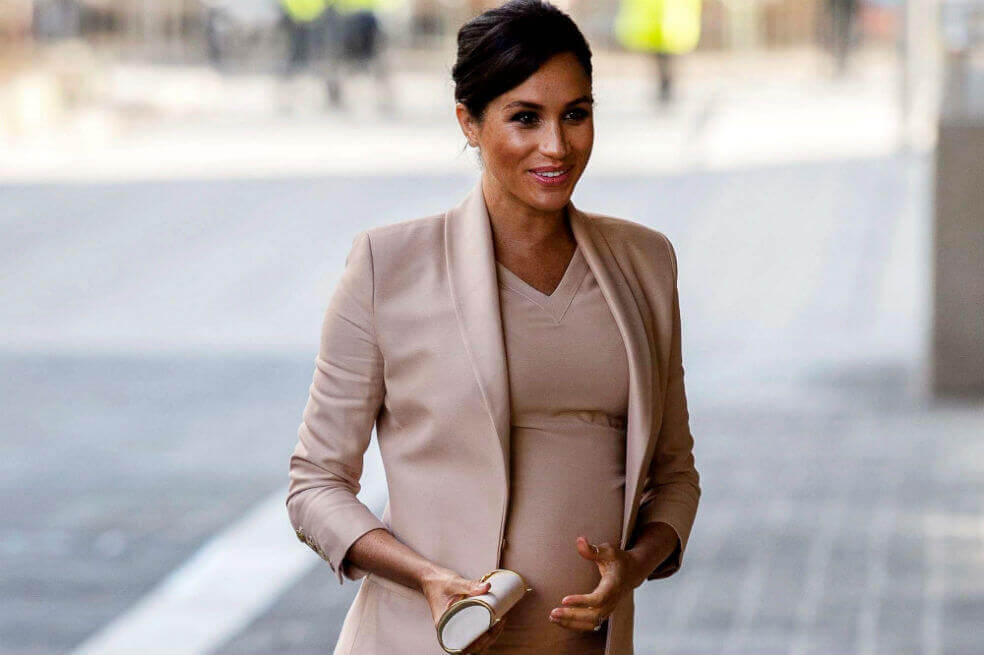 Hasta el parto de Meghan Markle genera polémica