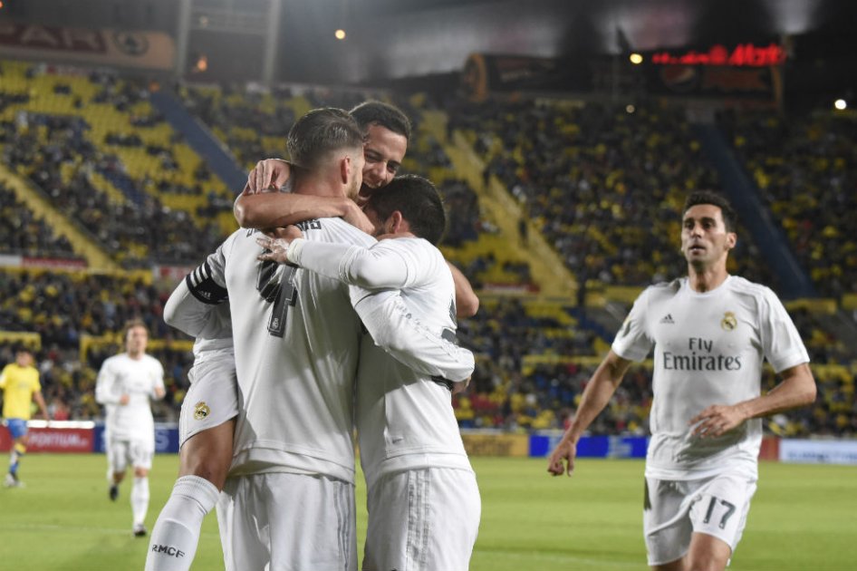 Un Madrid sin brillo logró una victoria agónica frente a Las Palmas