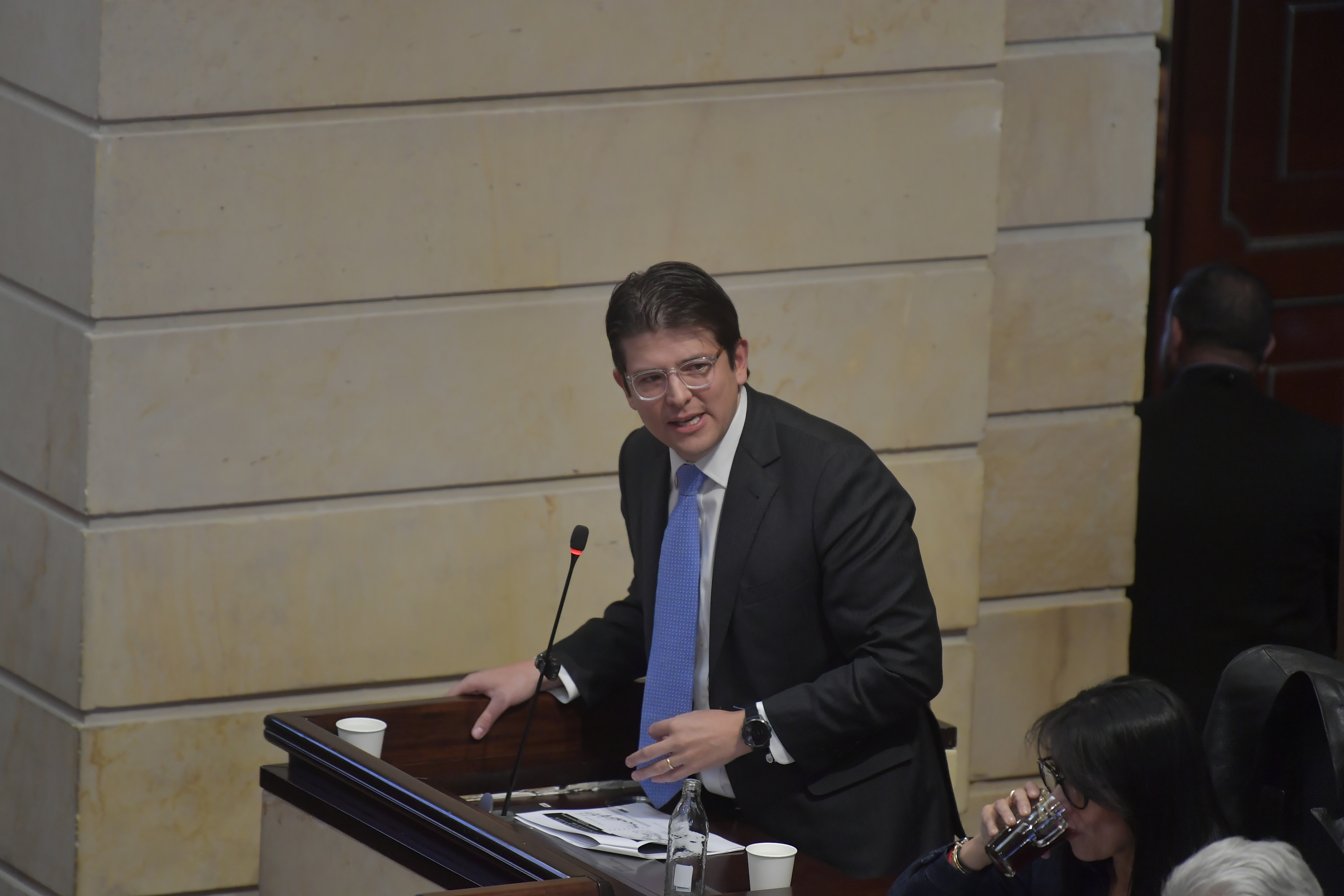 Senador de la República, durante debate del Presupuesto General de la Nación 2025 en la plenaria de la Cámara de Representantes.